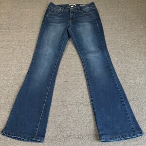 Vintage America Blues Boho Bootcut Womens Size 2/26 Blue Denim Dark Wash Western